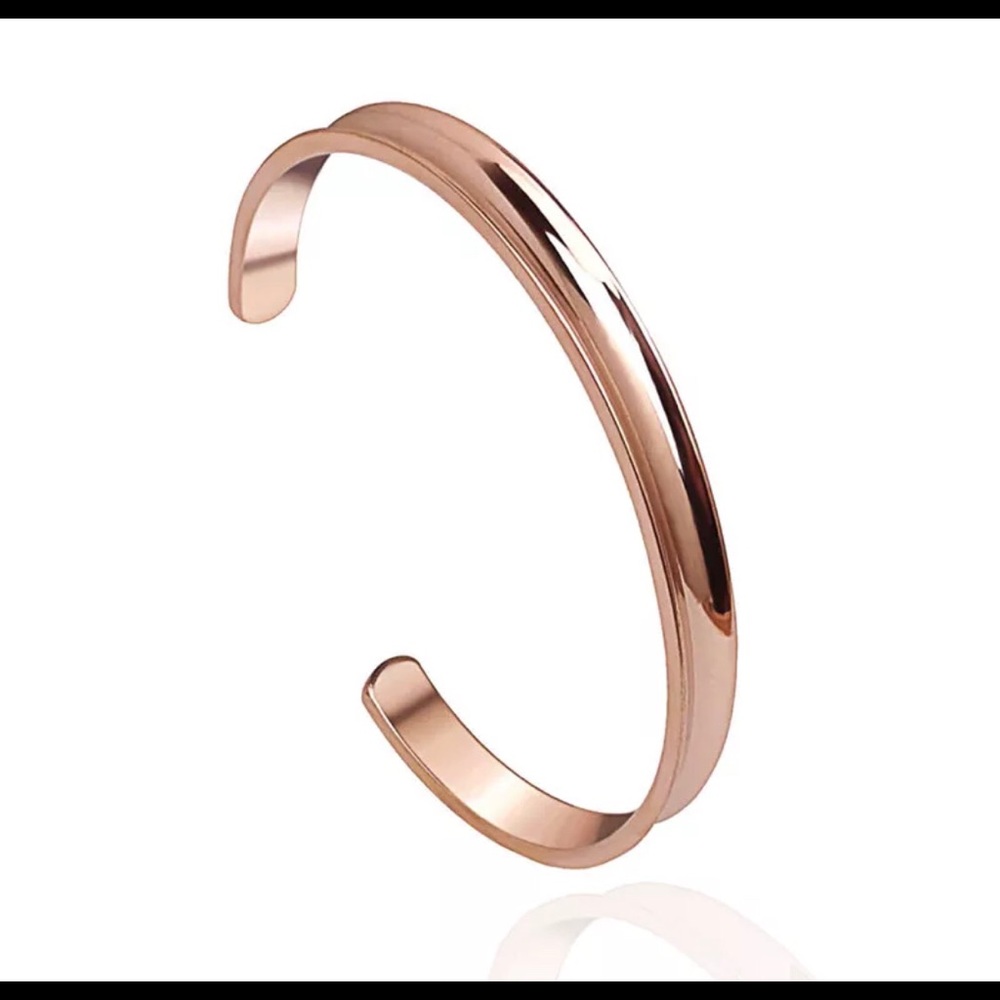 2/$22 Bracelets ☀️ NWT Rose Gold I am Enough Cuff